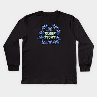 Sleep Tight! Batbats Kids Long Sleeve T-Shirt